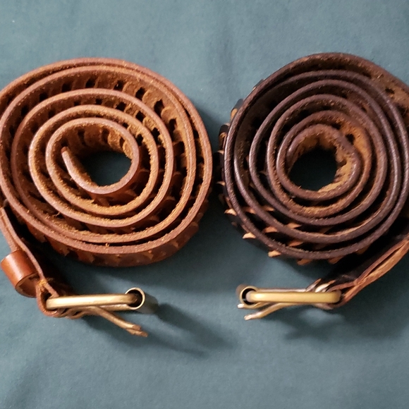Belts Braided Rustic Leather - Picture 5 of 5